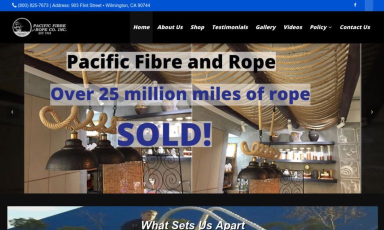 Pacific Fibre and Rope Co., Inc.