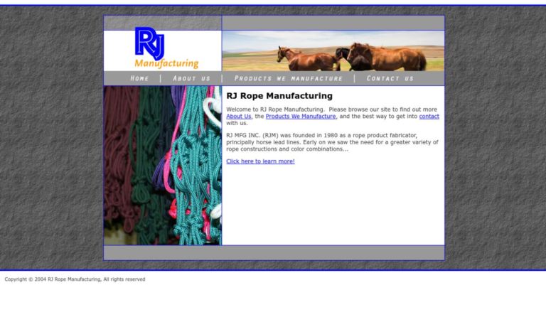 RJ Rope Manufacturing