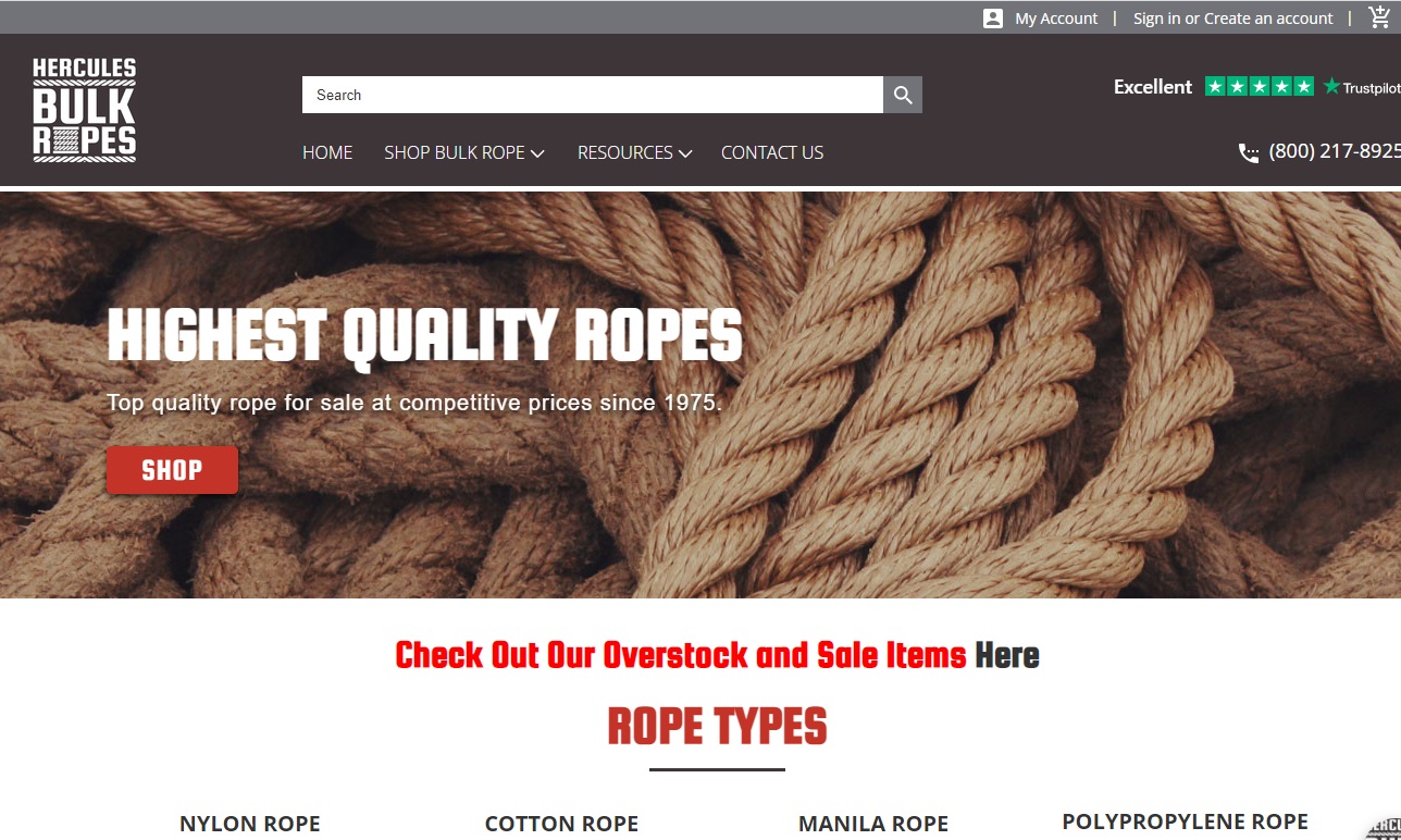 Hercules Bulk Ropes